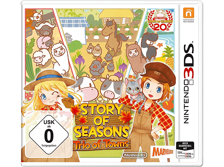 3DS STORY OF SEASONS OF TOWNS TRIO - [Nintendo 3DS