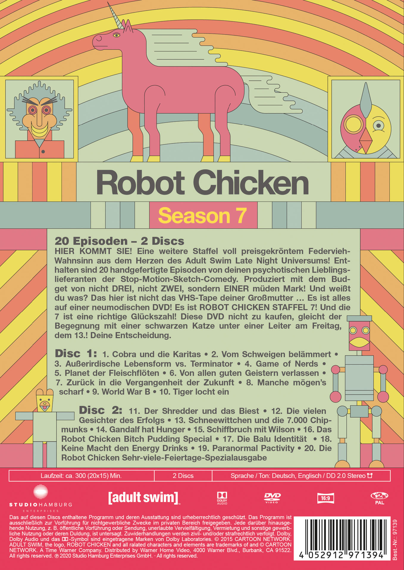 Season Chicken: DVD 7 Robot