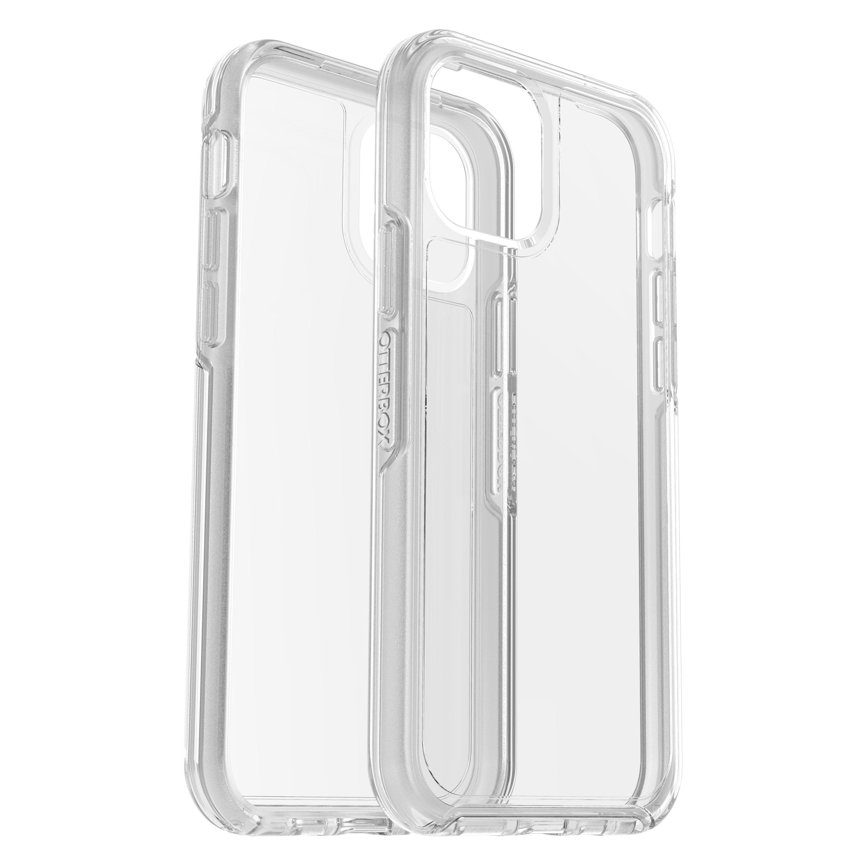 OTTERBOX Symmetry Clear + 12, Backcover, iPhone 12 Alpha Apple, iPhone Transparent Pro, Glass