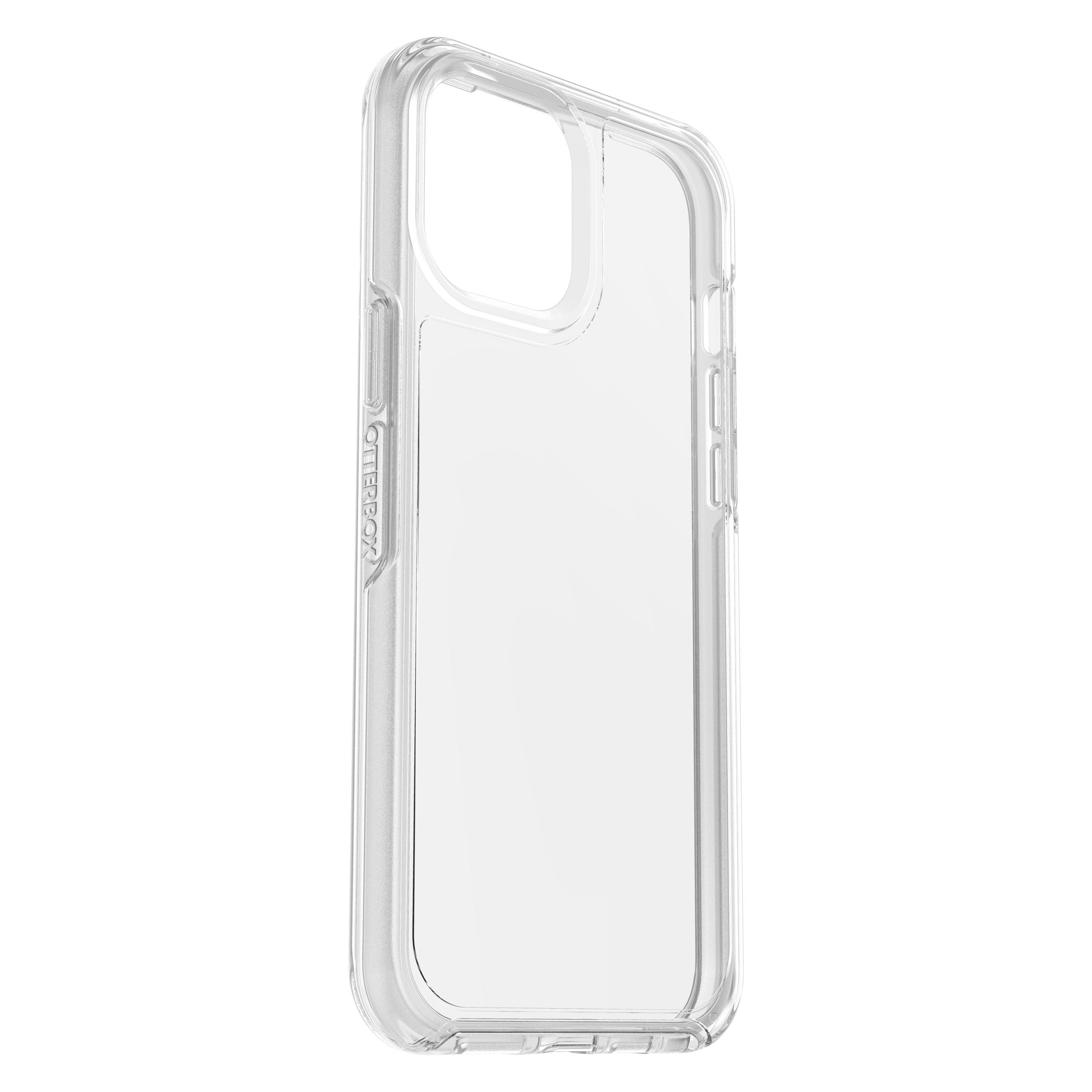 OTTERBOX Symmetry Clear + Alpha Glass, Backcover, Apple, iPhone 12 Pro Max, Transparent