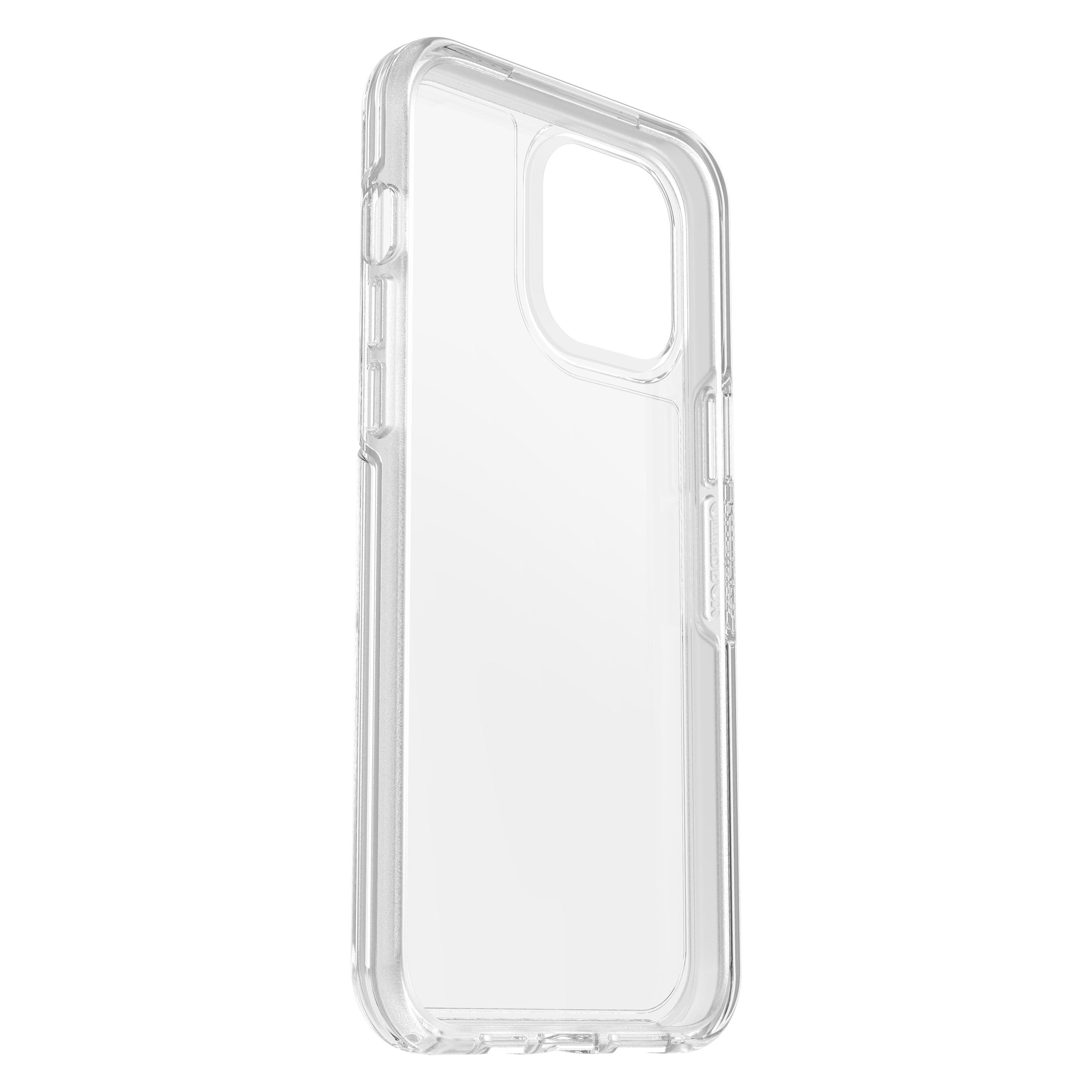 OTTERBOX Symmetry Clear + Alpha Glass, Backcover, Apple, iPhone 12 Pro Max, Transparent