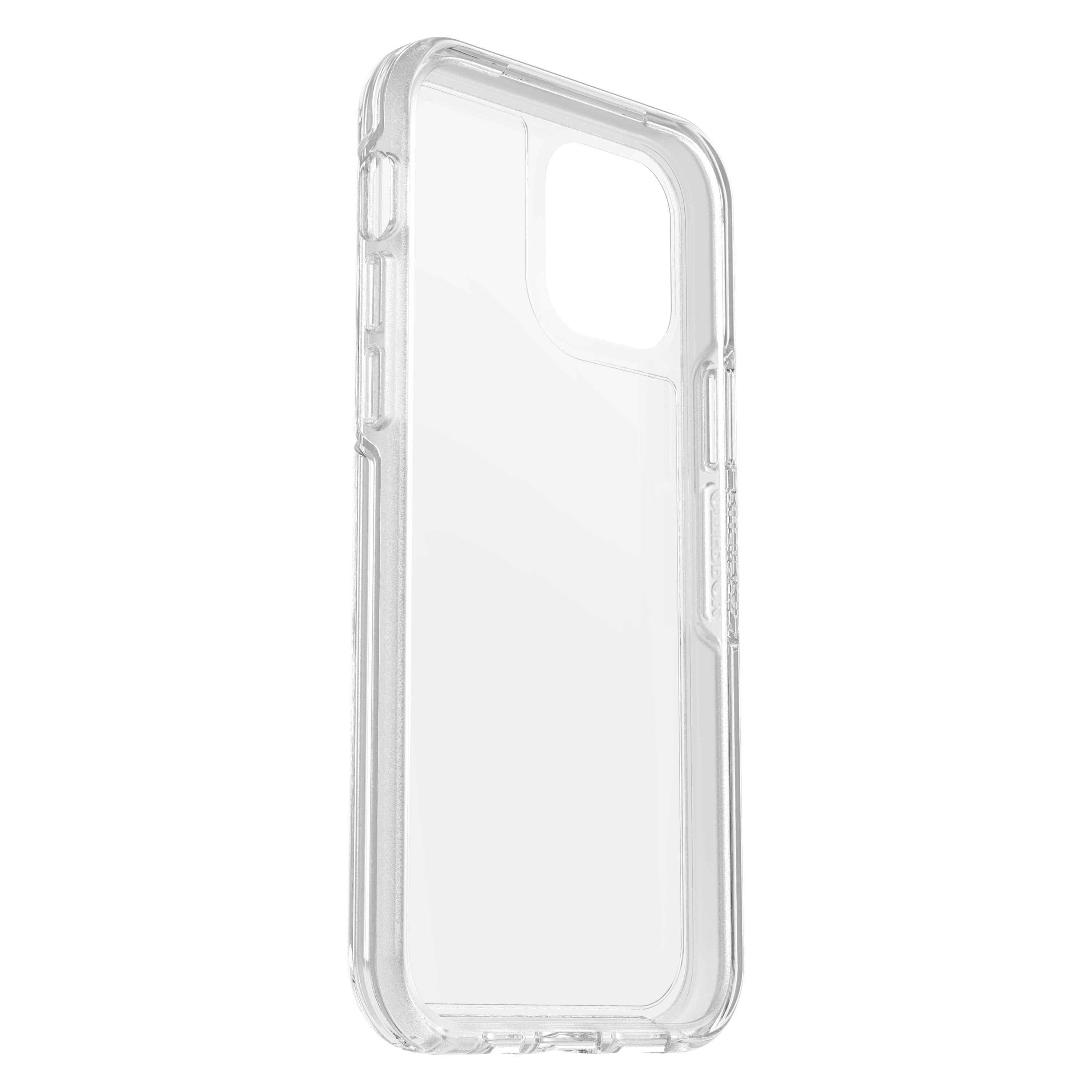 OTTERBOX Symmetry Clear + 12, Backcover, iPhone 12 Alpha Apple, iPhone Transparent Pro, Glass