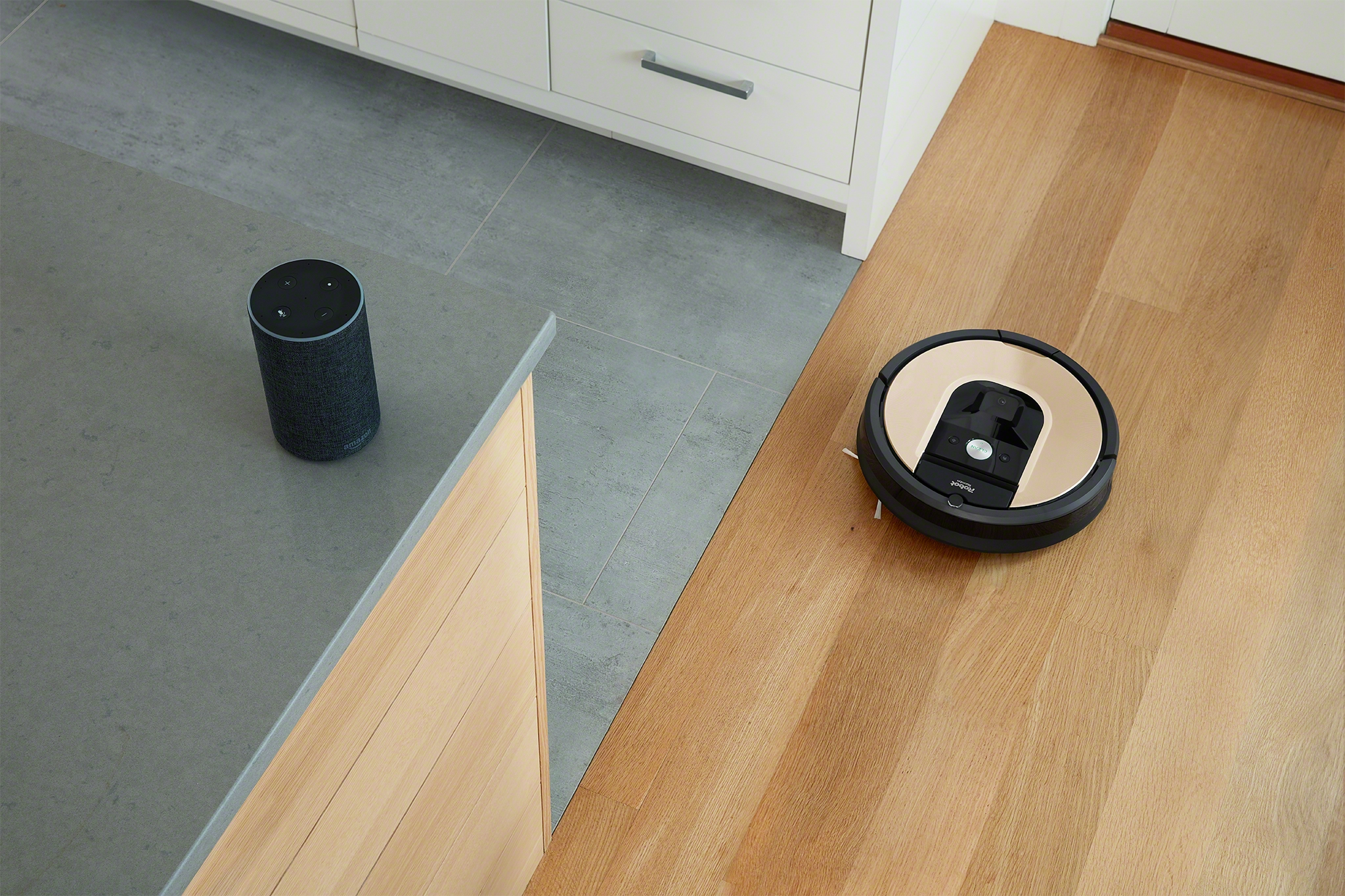 IROBOT Saugroboter Roomba 966, Braun (App-Steuerbar) Saugroboter (Braun)