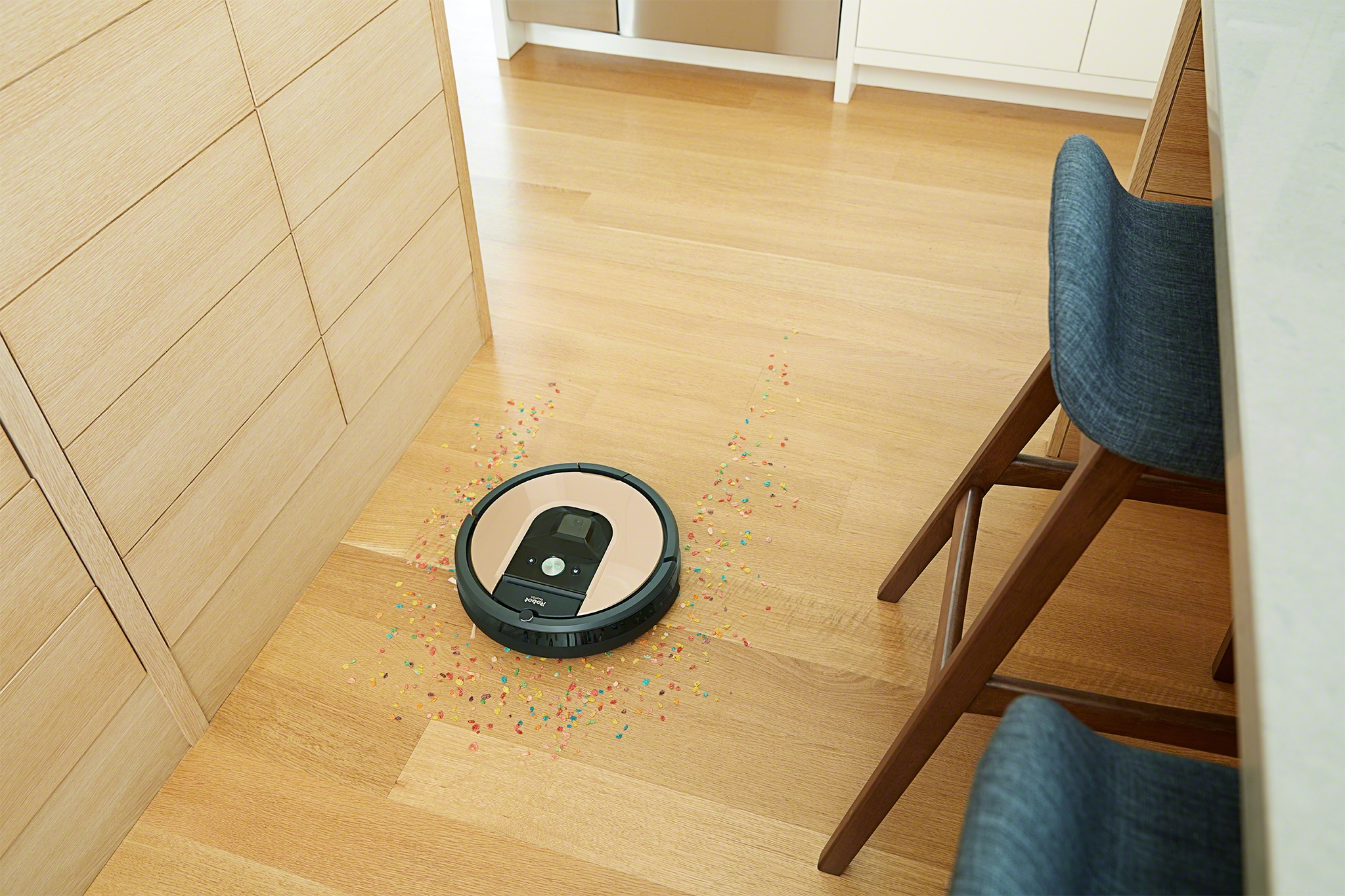 IROBOT Saugroboter Roomba 966, Braun (App-Steuerbar) Saugroboter (Braun)