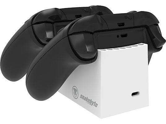 SNAKEBYTE Twin Charge SX - Station de recharge (Blanc)