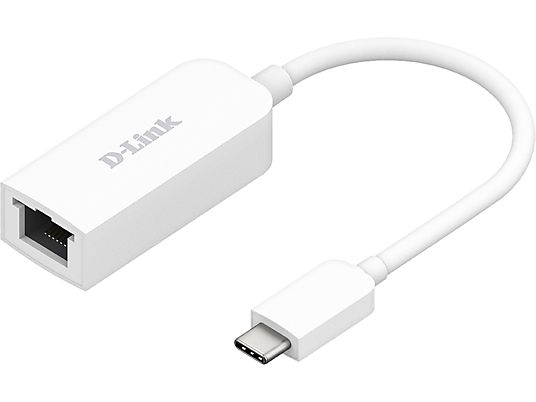 DLINK DUB-E250 - Adattatore Ethernet da USB-C a 2.5G, 160 mm, Bianco