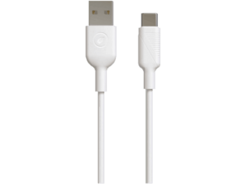 Cable USB-C - Muvit For Change MCUSC0022, De USB Tipo C, Para múltiples fabricantes, 0,2 m, 27W, Blanco