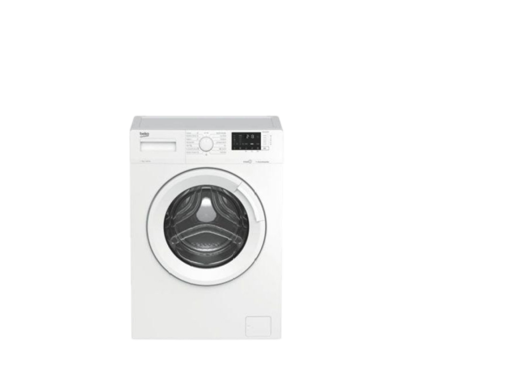 Lavadora carga frontal - Beko WRA 7613 BWR, 7kg, 1200 rpm, 15 programas, Blanco