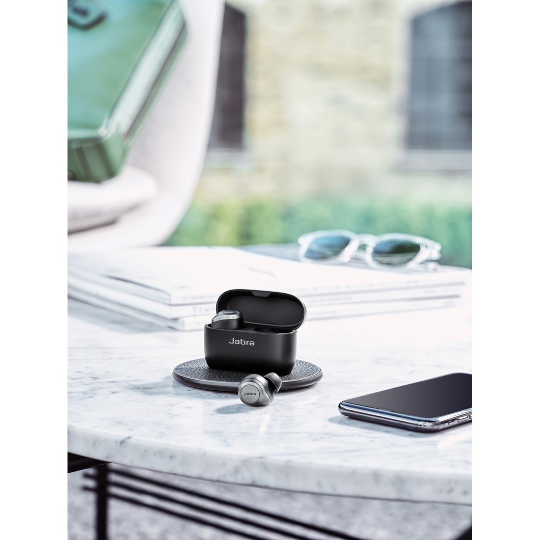 JABRA Elite 85t mit Jabra Advanced ANC, In-ear Kopfhörer Bluetooth Titan Schwarz