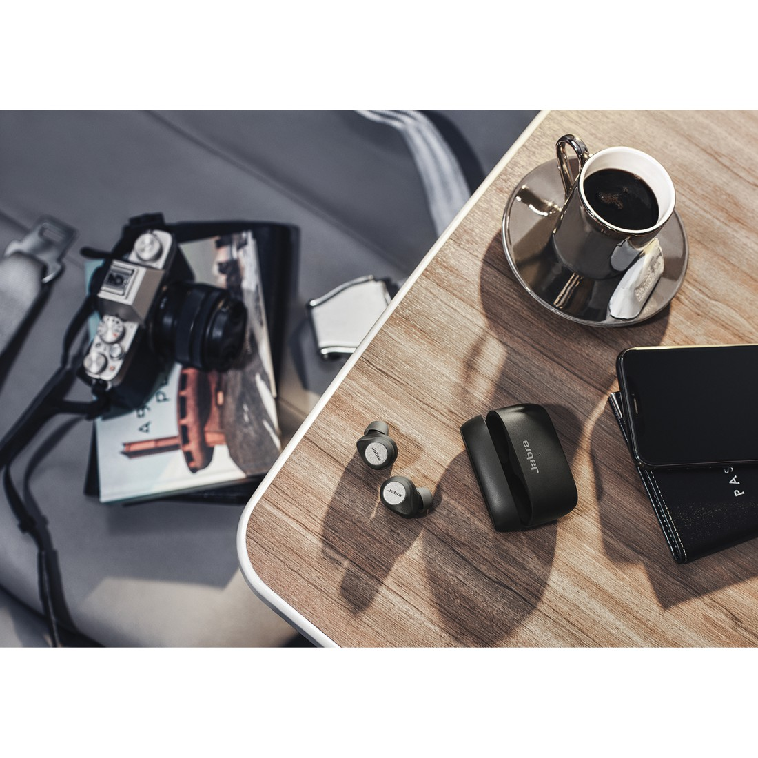 JABRA Elite 85t mit Jabra Advanced ANC, In-ear Kopfhörer Bluetooth Titan Schwarz