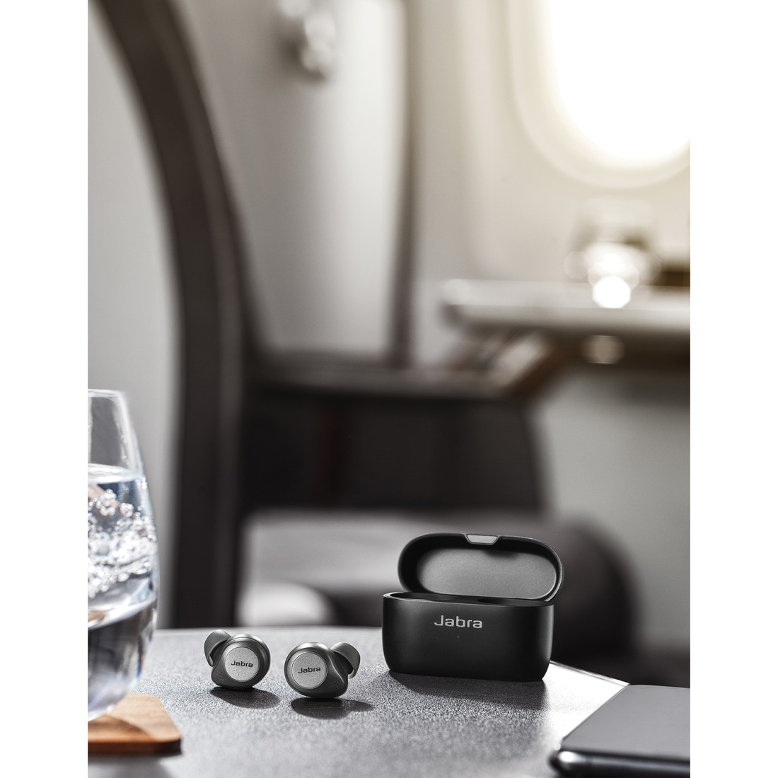 JABRA Elite 85t mit Jabra Advanced ANC, In-ear Kopfhörer Bluetooth Titan Schwarz