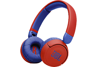 JBL Jr310 BT - Kopfhörer (On-ear, Blau/Rot)