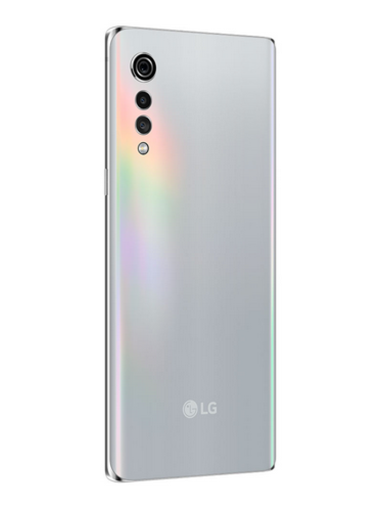Móvil - LG Velvet 4G, 6,8", Aurora Silver, 128 GB, 6 GB, SD, Full HD+, SDM845 2.5GHz, 4300 mAh