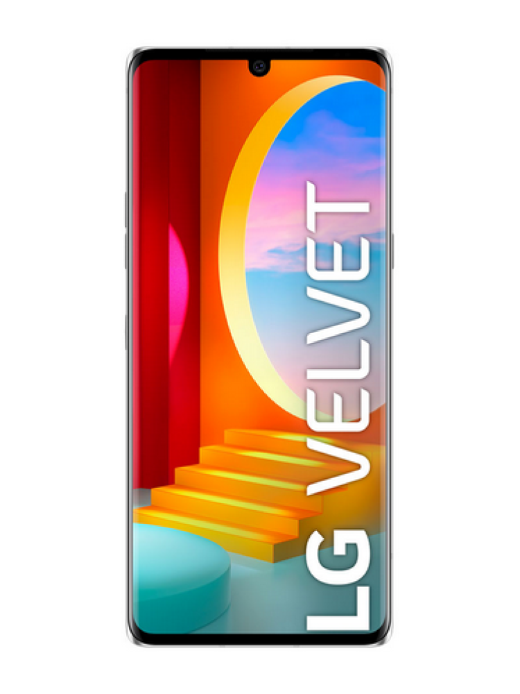 Móvil - LG Velvet 4G, 6,8", Aurora Silver, 128 GB, 6 GB, SD, Full HD+, SDM845 2.5GHz, 4300 mAh