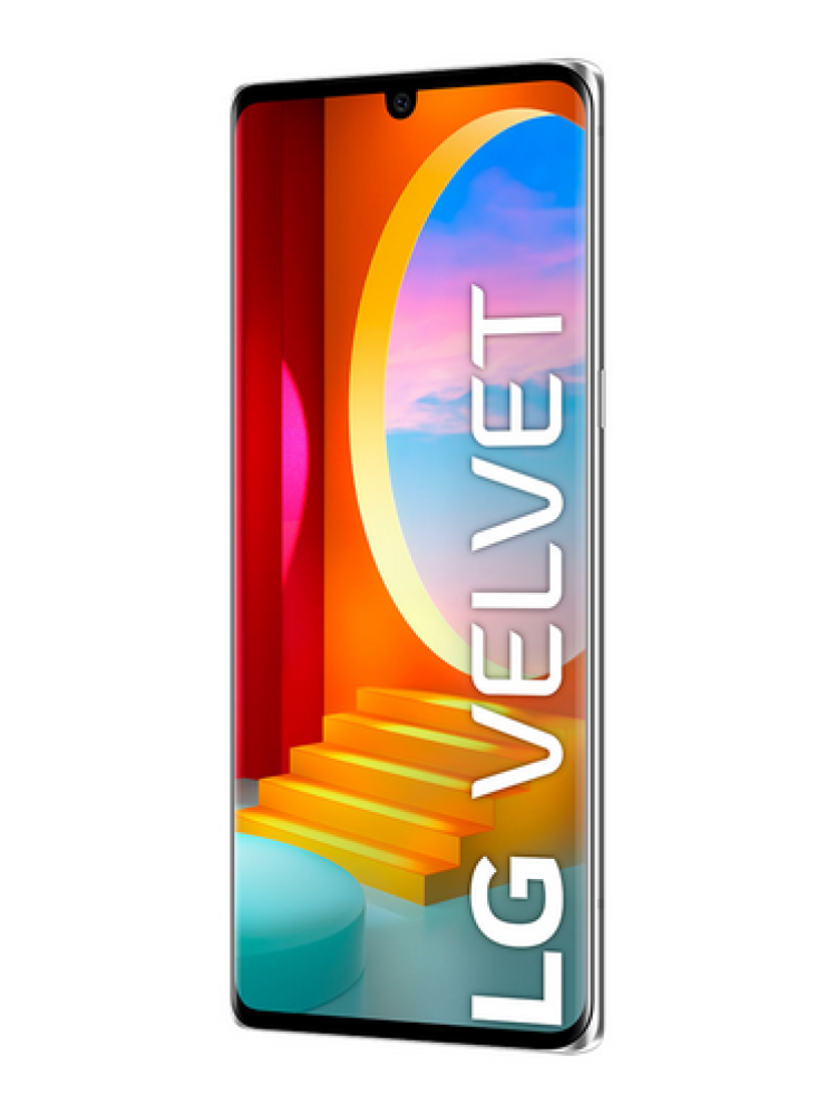 Móvil - LG Velvet 4G, 6,8", Aurora Silver, 128 GB, 6 GB, SD, Full HD+, SDM845 2.5GHz, 4300 mAh