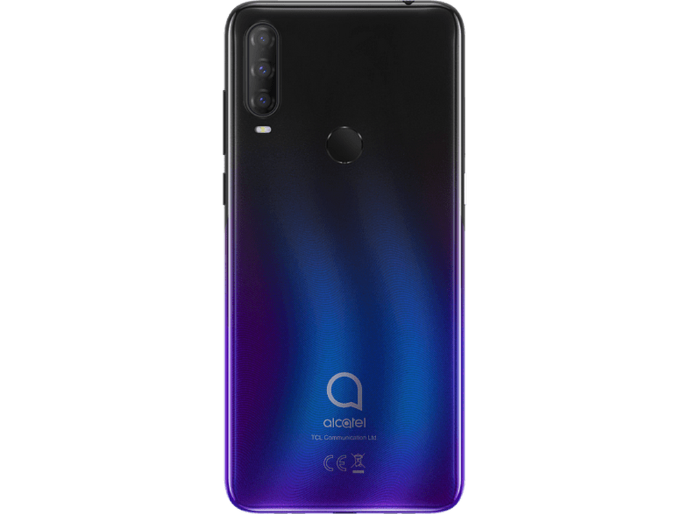 Móvil - Alcatel 3L 2020, Azul camaleón, 64 GB, 4 GB, 6.22" HD+, MT6762, 4000 mAh, Android