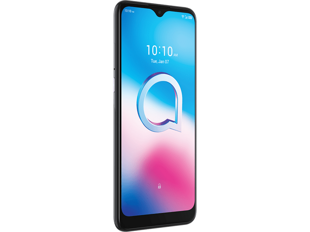 Móvil - Alcatel 3L 2020, Negro, 64 GB, 4 GB, 6.22" HD+, MT6762, 4000 mAh, Android