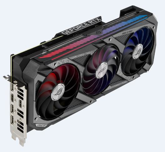 ASUS GeForce RTX™ 3070 ROG Strix Gaming OC 8GB (90YV0FR1-M0NA00) (NVIDIA, Grafikkarte)