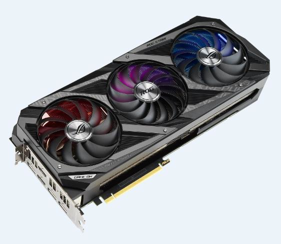 ASUS GeForce RTX™ 3070 ROG Strix Gaming OC 8GB (90YV0FR1-M0NA00) (NVIDIA, Grafikkarte)