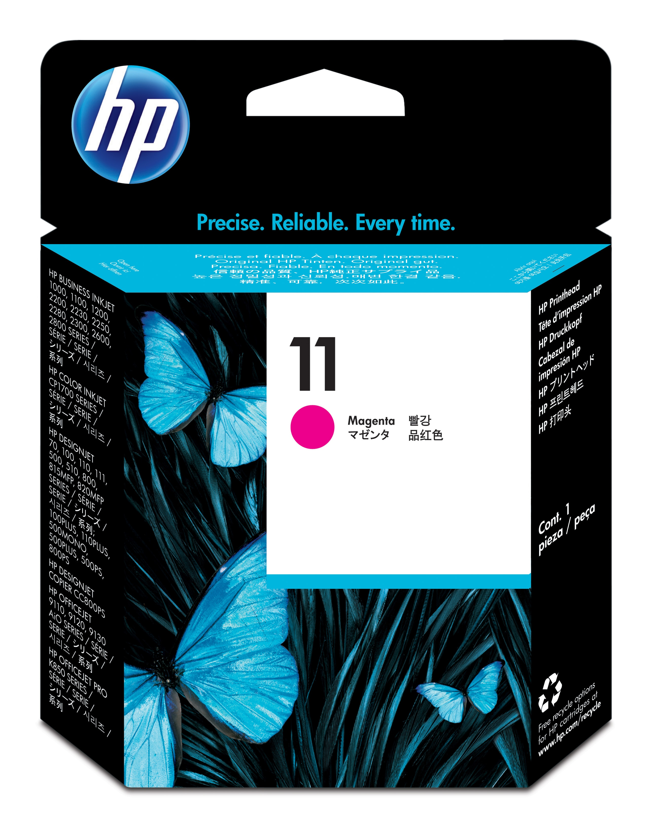 HP 11 Tintenpatrone Magenta (C4812A)