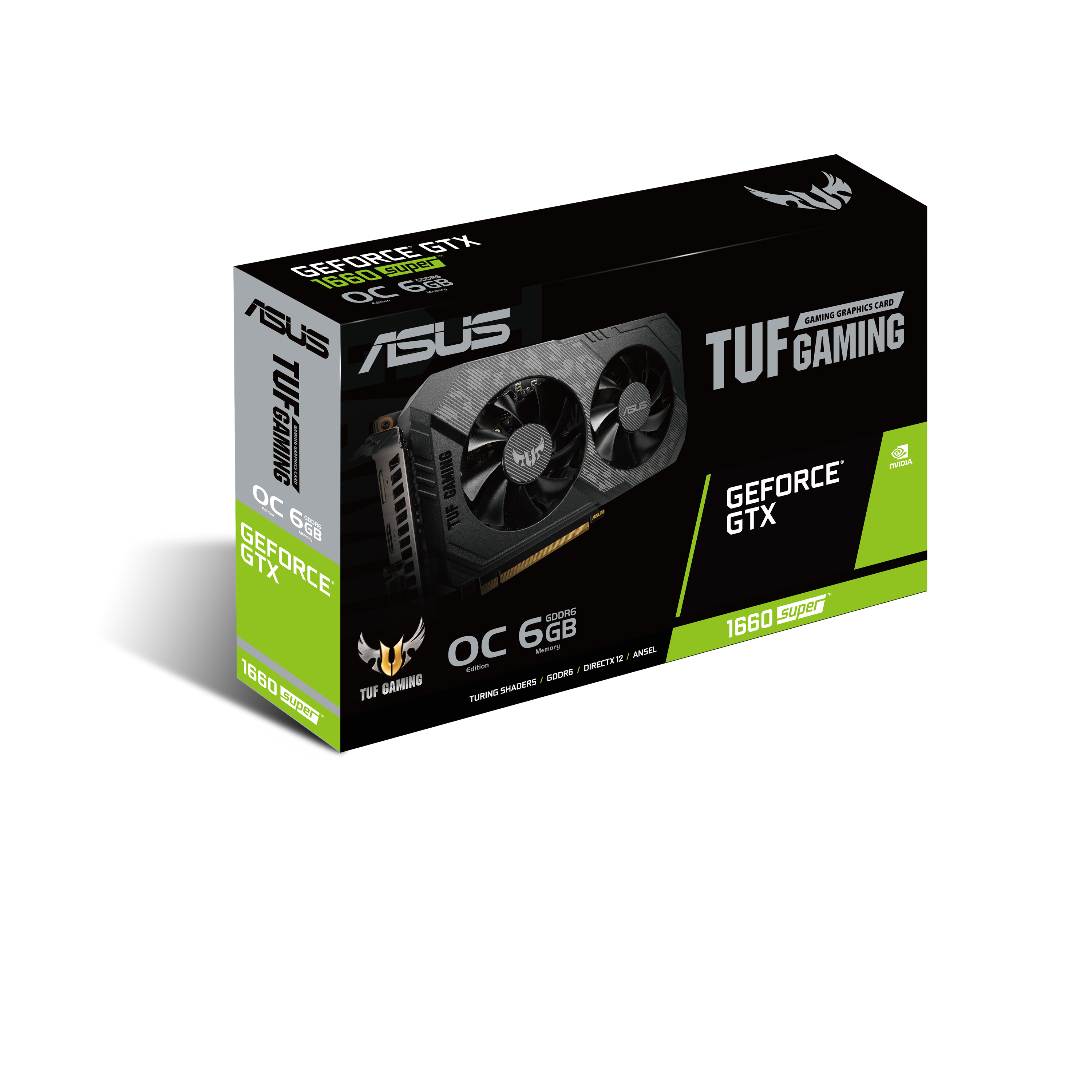 ASUS Grafikkarte TUF Gaming GeForce GTX 1660 SUPER 6GB (90YV0DT3-M0NA00)