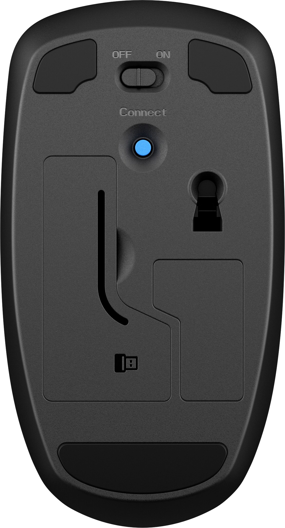 HP X200 Maus, Schwarz