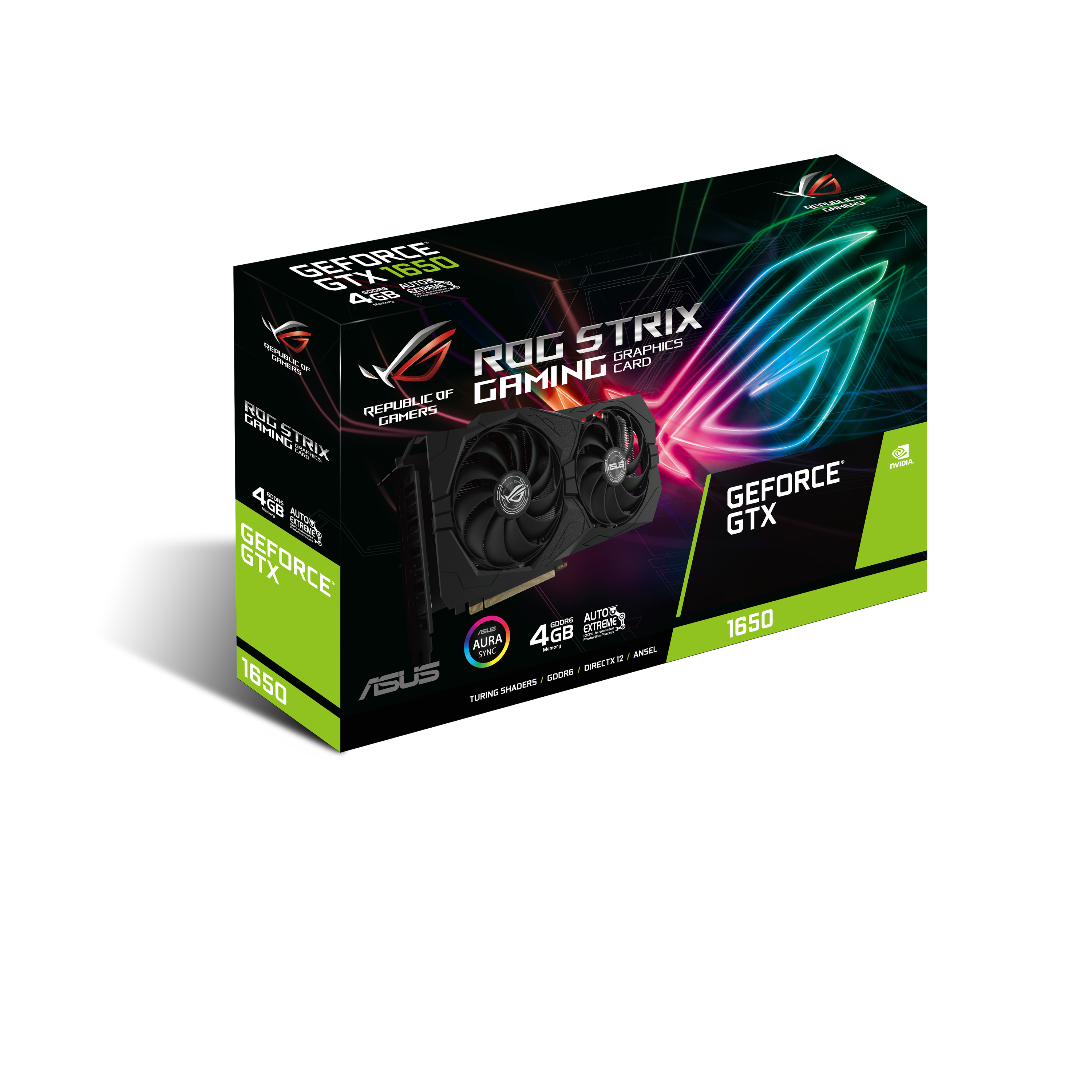 ASUS ROG-STRIX-GTX1650-A4GD6-GAMING (NVIDIA, Gaming-Grafikkarte)