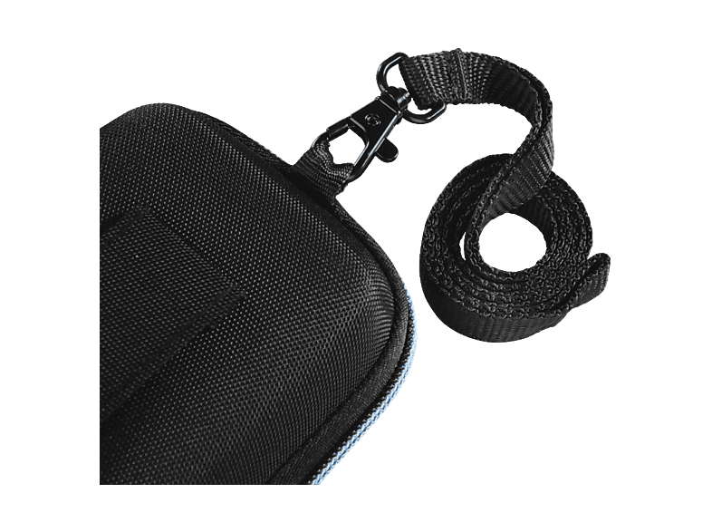 Hama 139835 Kameratasche "Hardcase Zip", 80 M, Schwarz/Blau — Foto 2 von 2