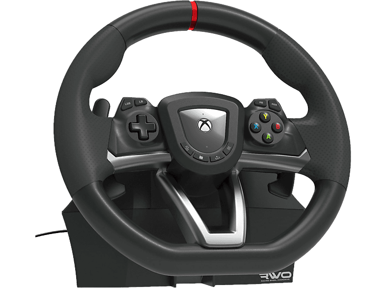 HORI Racing Wheel Overdrive - Lenkrad mit Fusspedalen (Schwarz)