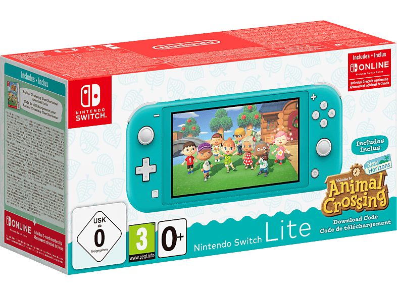 Switch Lite + Animal Crossing: New Horizons Bundle