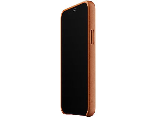 MUJJO Full Leather Case - Custodia (Adatto per modello: Apple iPhone 12, iPhone 12 Pro)