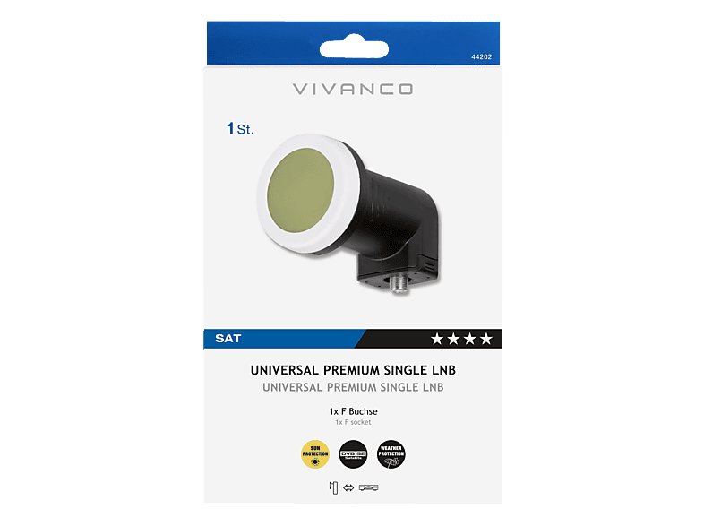 Vivanco 20150 Universal Premium Single LNB — Foto 2 von 2