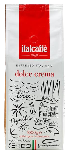 ITALCAFFÉ 50/50 Dolce Crema szemes kávé, 1kg