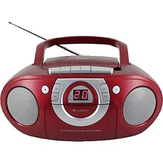 SOUNDMASTER Radio-Kassettenspieler SCD5100RO mit CD-Spieler