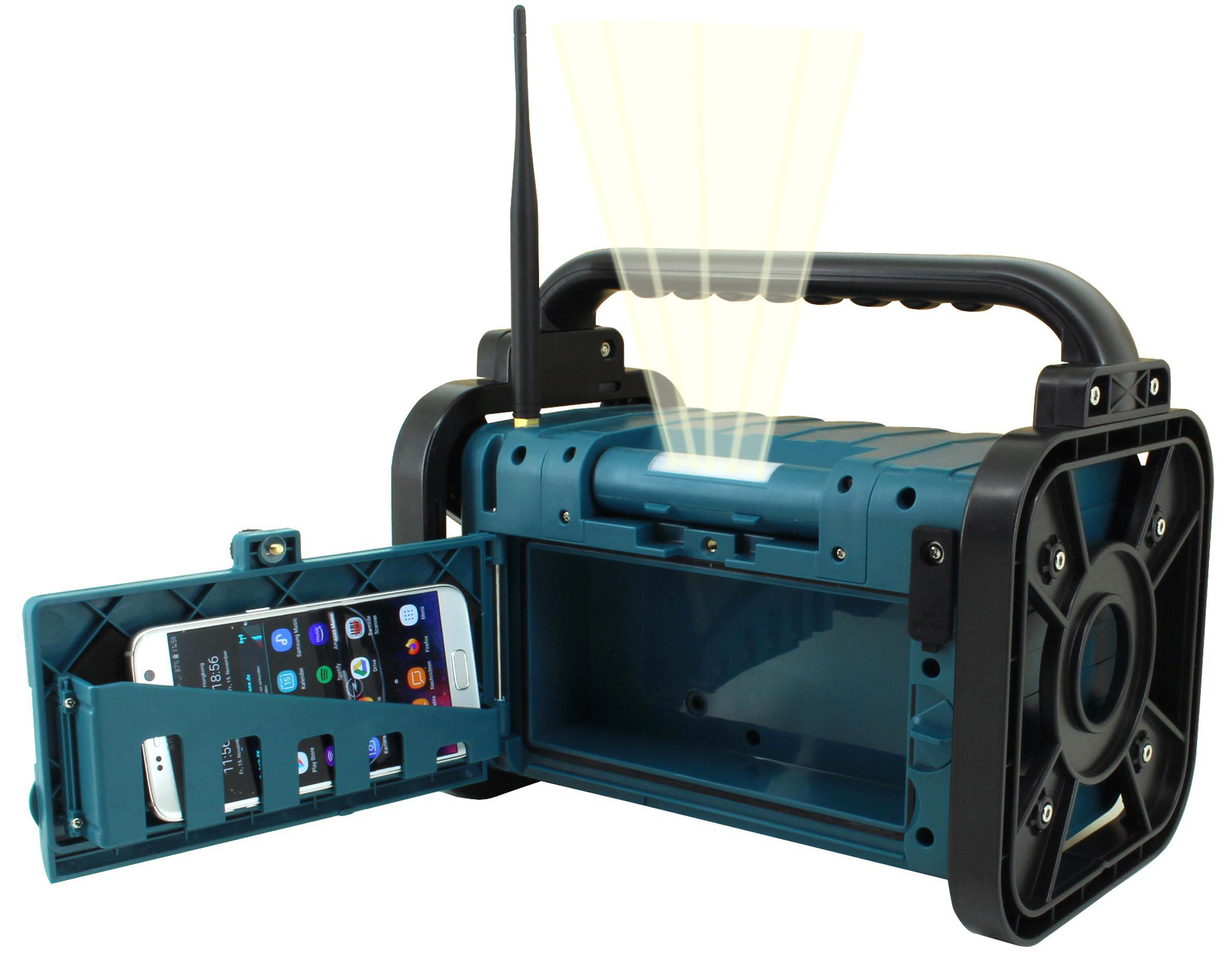 SOUNDMASTER DAB 80 DAB+ Radio, Digital, DAB+, FM, Bluetooth, Blau