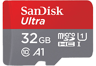 SANDISK Minneskort MicroSDHC Ultra 32GB 120MB/s UHS-I Adapt Tablet
