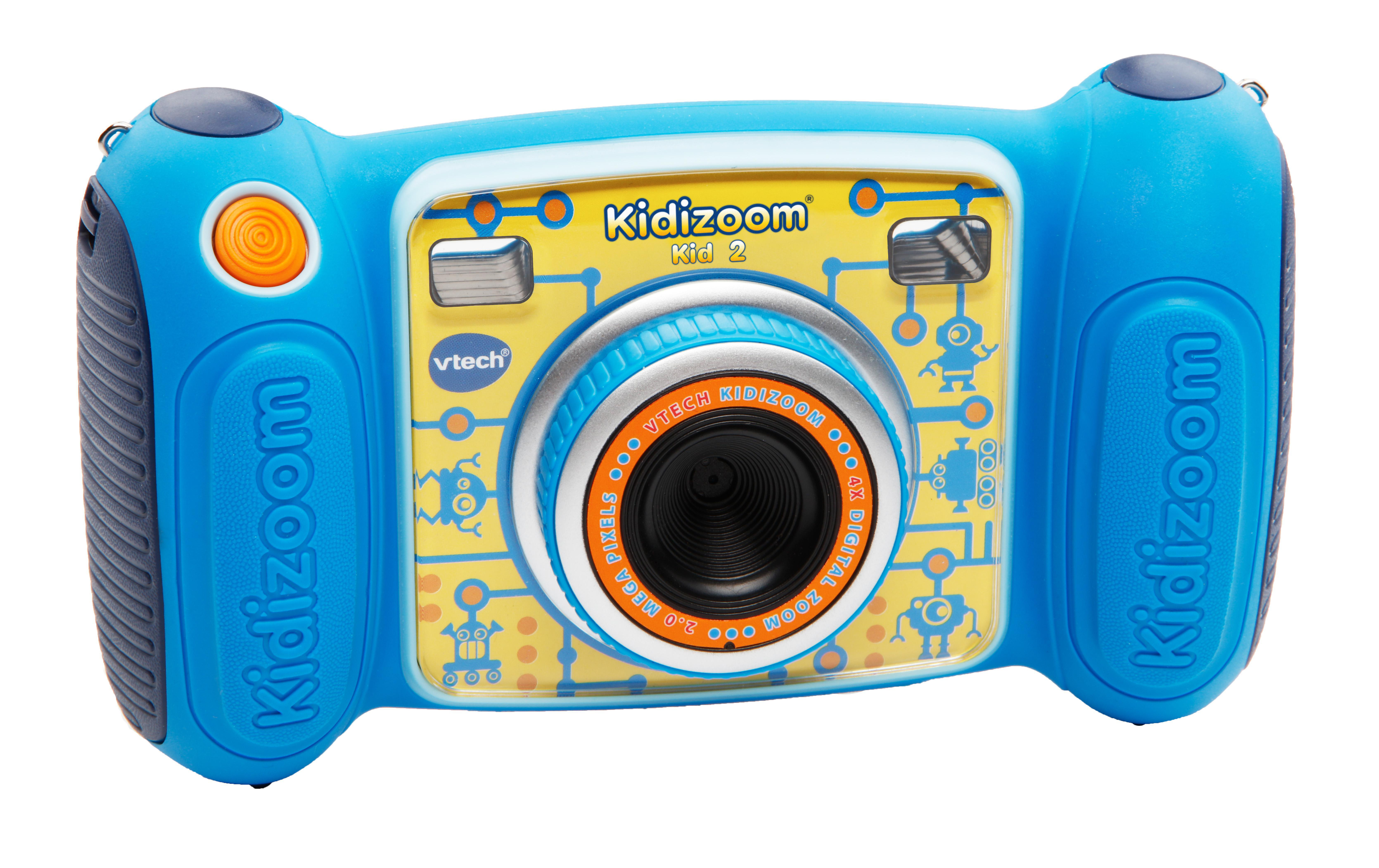VTECH Kidizoom Kid 2 Kinder-Digitalkamera, Blau
