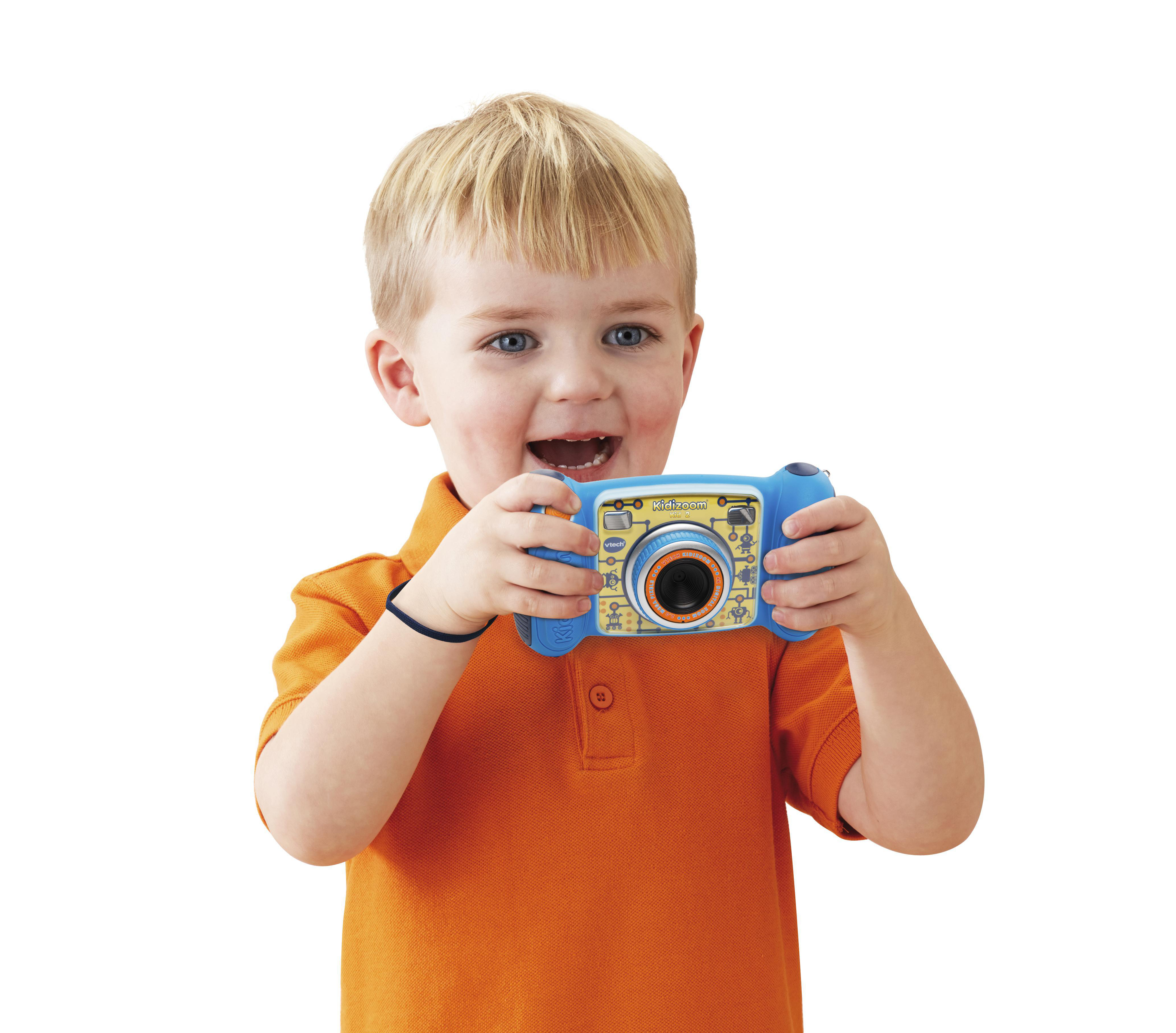 VTECH Kidizoom Kid 2 Kinder-Digitalkamera, Blau