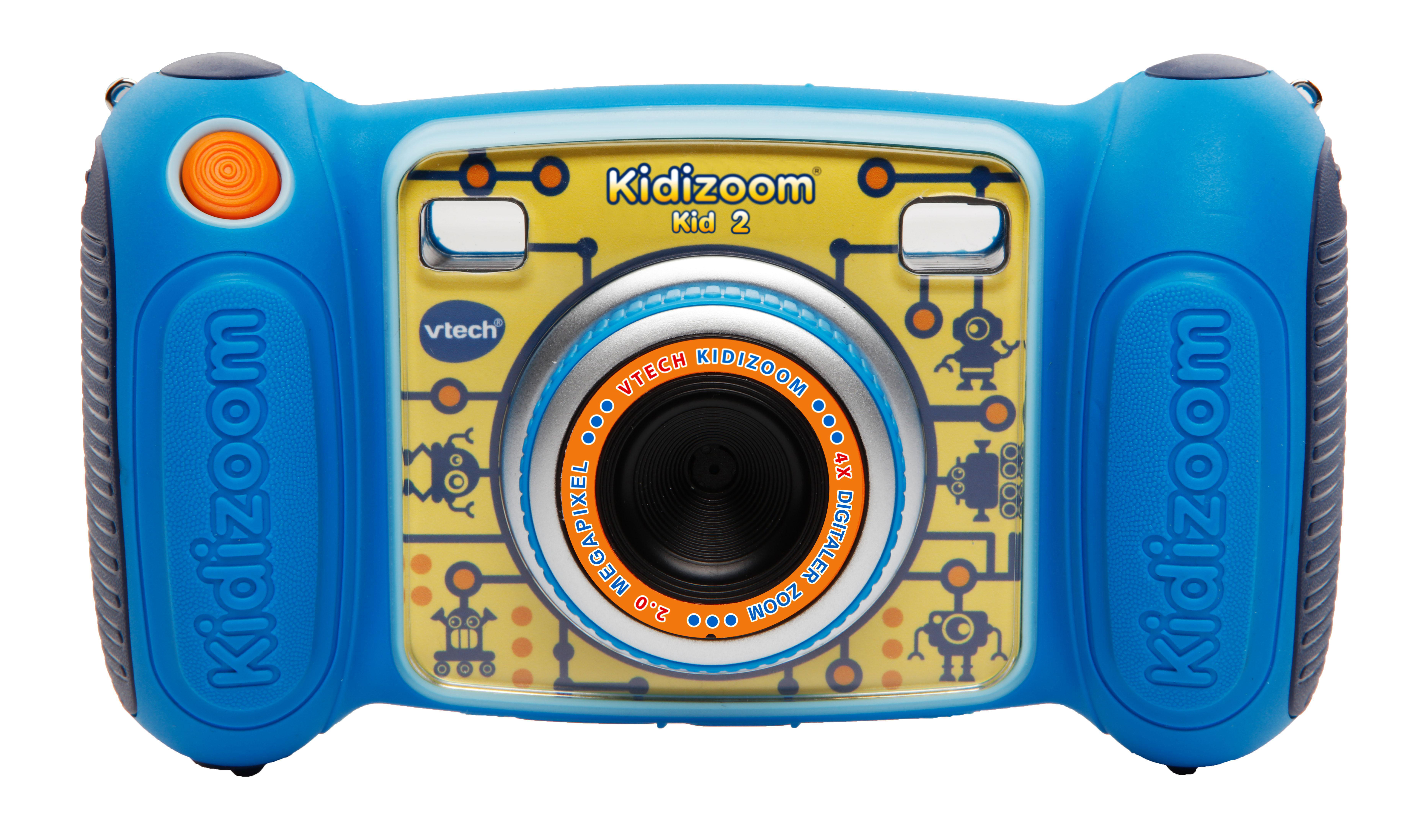 VTECH Kidizoom Kid 2 Kinder-Digitalkamera, Blau