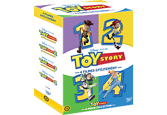 Toy Story 1-4. gyűjtemény (DVD)