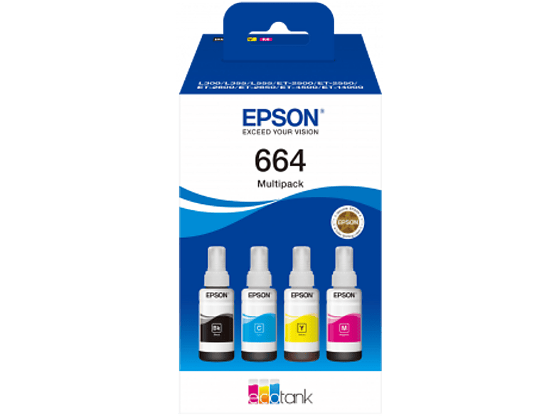 Epson 664 EcoTank 4-kleuren multipack