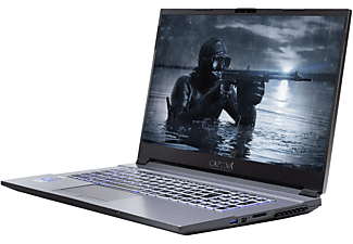 CAPTIVA I57-959, Gaming Notebook mit 17,3 Zoll Display, Intel® Core™ i7 Prozessor, 16 GB RAM, 500 GB SSD, 1 TB HDD, GTX 1660 Ti, Schwarz/Silber