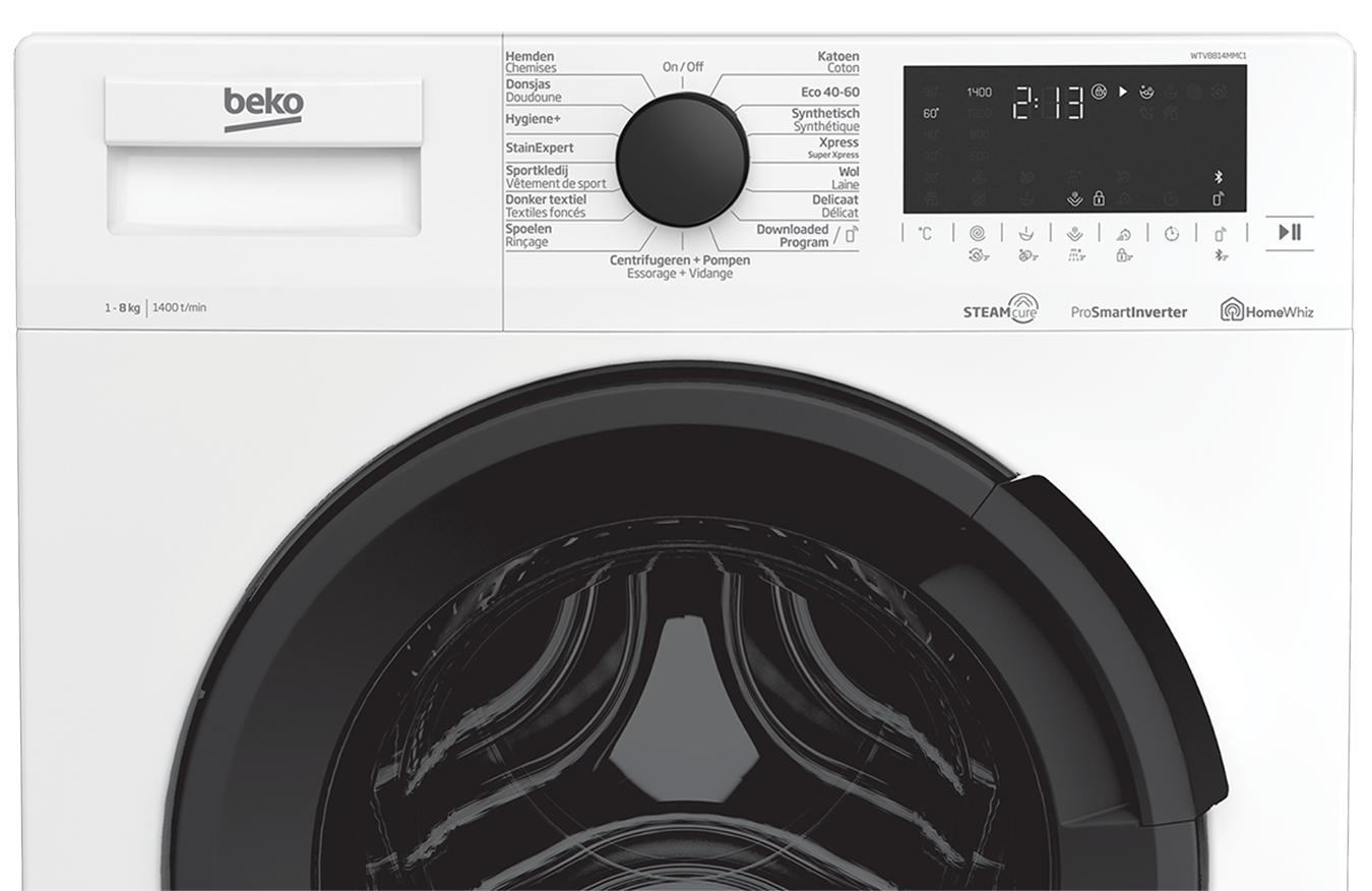 BEKO WTV8814MMC1 SteamCure Wasmachine