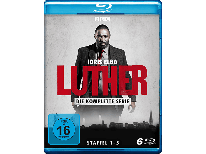 Förderungsantragsteller Luther - (Staffel 1-5) Serie komplette Blu-ray Die