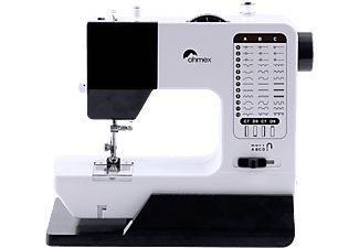 OHMEX OHM-SEW-3800 - Machine à coudre (Blanc/Noir)