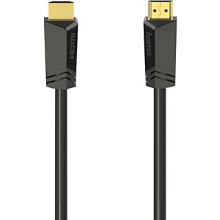 HAMA 205010 HS HDMI M/M 4K 15M - HDMI-Kabel (Schwarz)