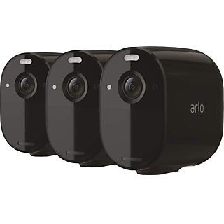 ARLO Überwachungskamera Essential Spotlight schwarz, 3er-Set (VMC2330B-100EUS)