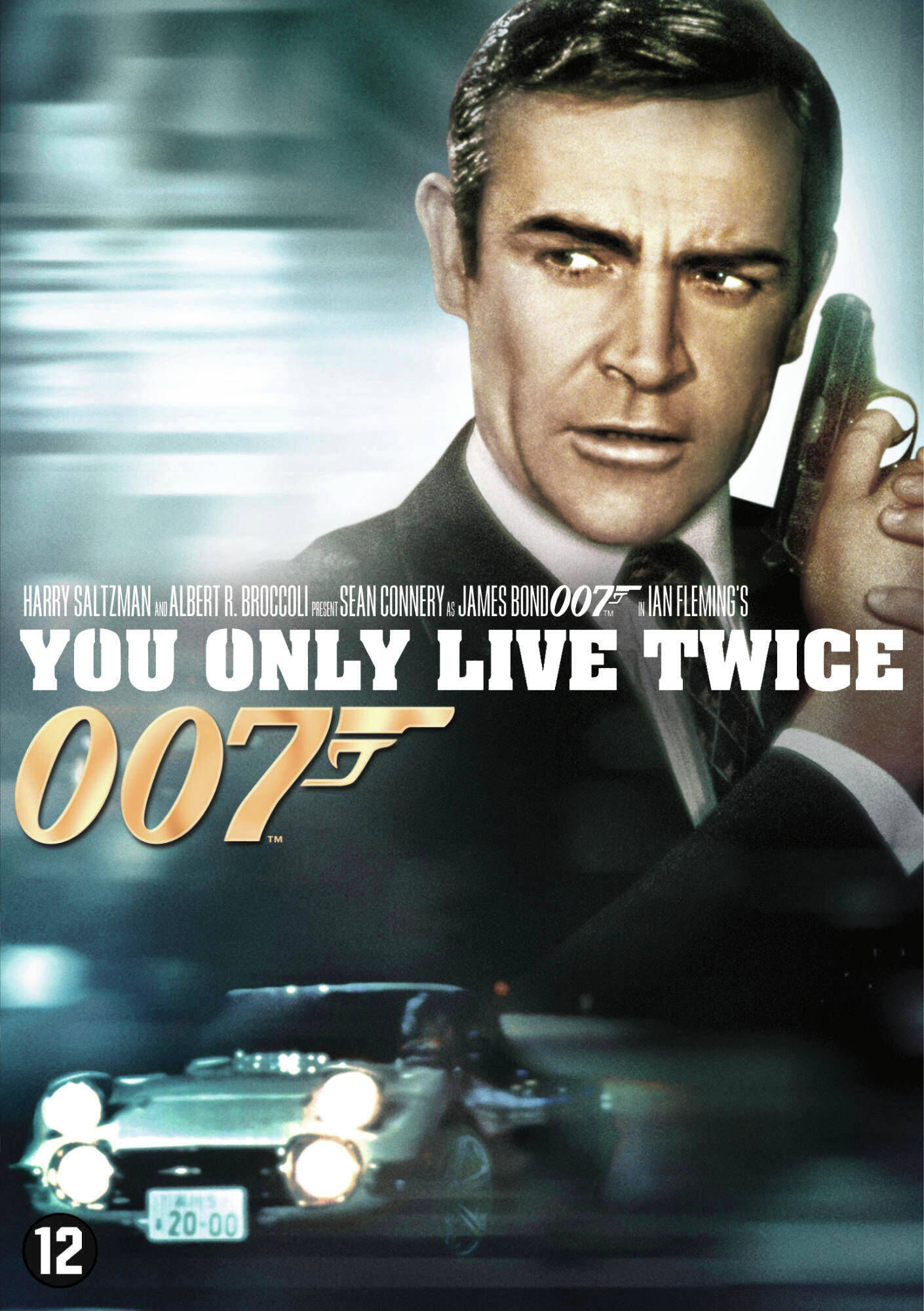 Affiche de film : Sean Connery dans On ne vit que deux fois.