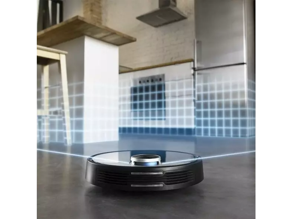 Robot aspirador - Cecotec Conga 4690 Ultra, 2700 Pa, 300 min, APP Control, Room Plan 2.0, 64 dB, Negro