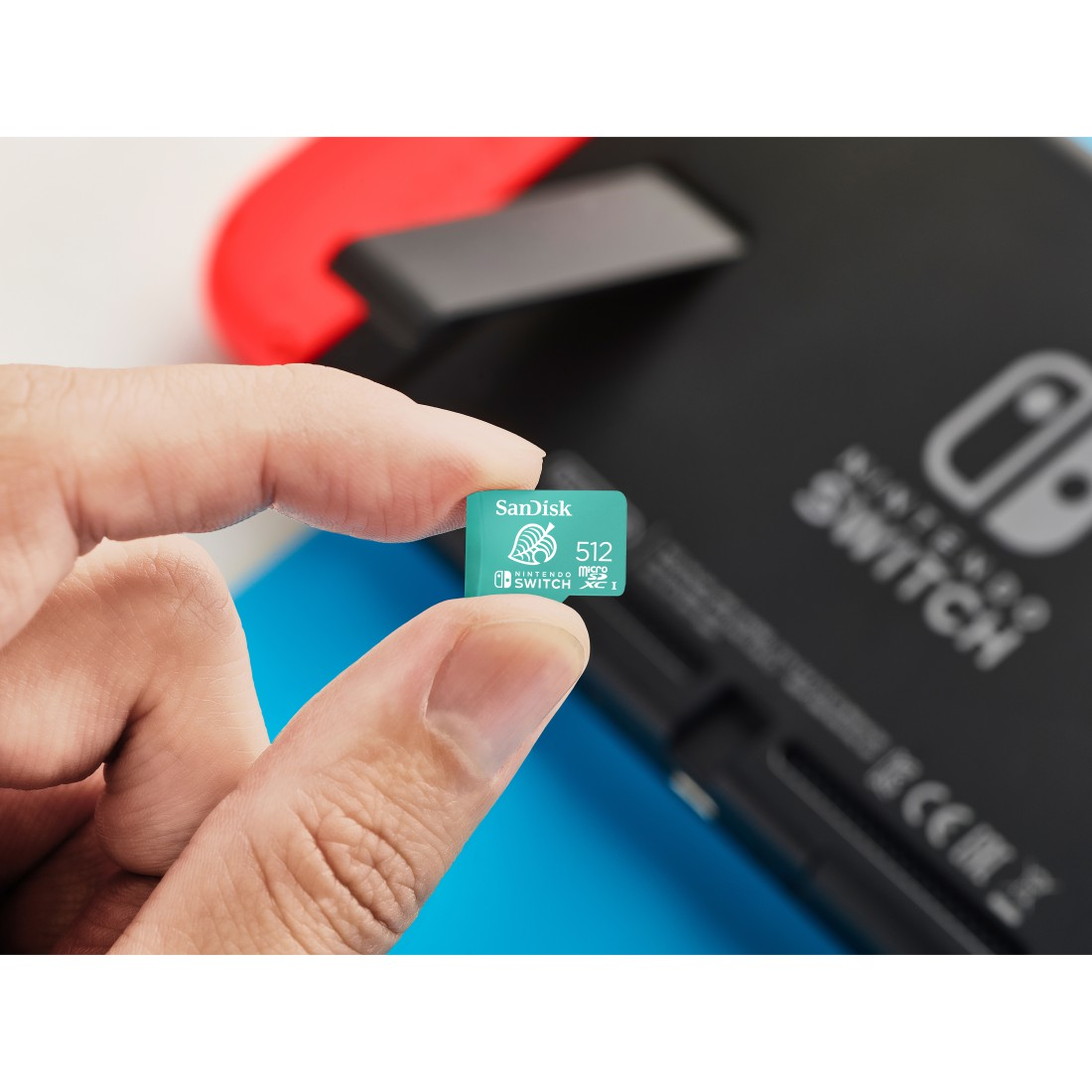GB, 512 Speicherkarte Nintendo SANDISK für Switch microSDXC™, Mehrfarbig